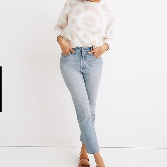 Madewell The Curvy Perfect Vintage Jean in Fitzgerald Wash size 30 - Picture 2 of 12